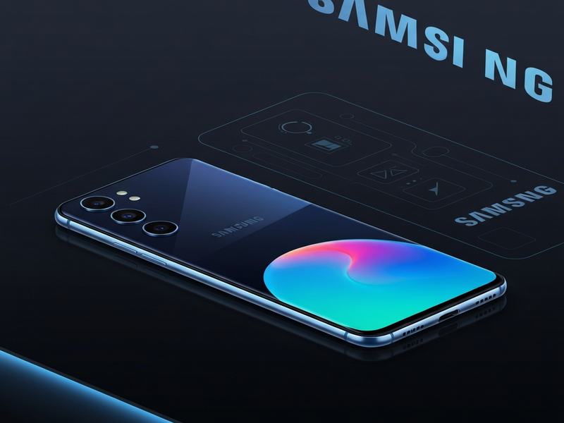 Concept illustration of Samsung Galaxy S26 Edge