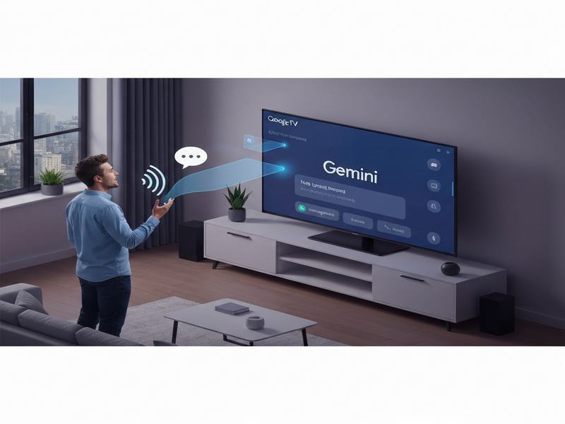 Google Gemini voice control on Google TV