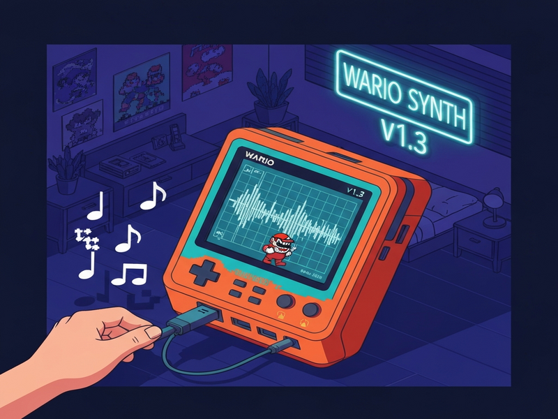 Wario Synth v1.3 interface