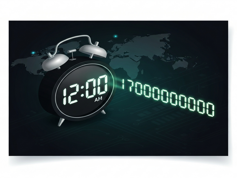 Unix Epoch Converter UI