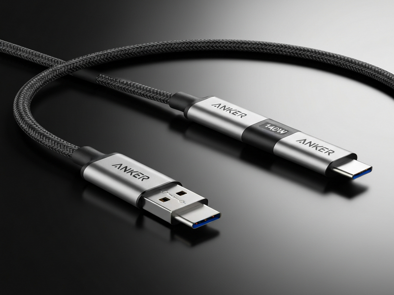 Anker 140W 2-in-1 USB-C cable