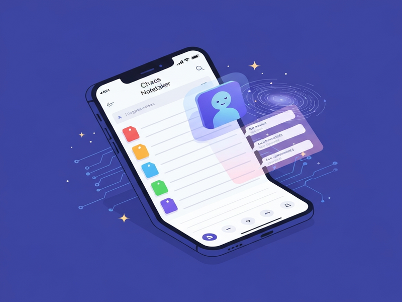 Chaos Notetaker powered by Gemini AI