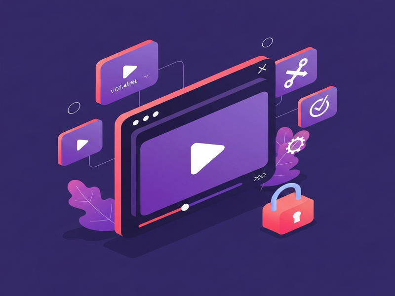 NewPipe illustration showing privacy‑first UI