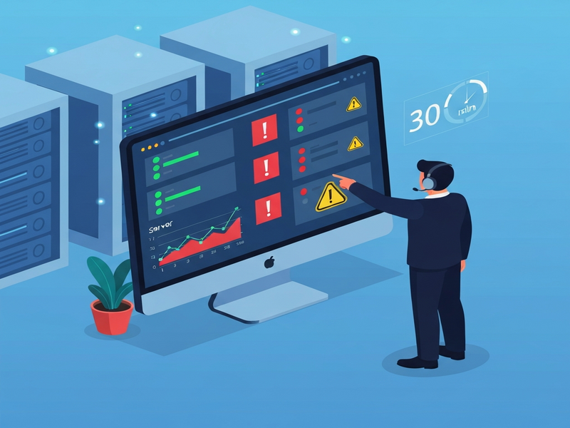 Incident response workflow illustration
