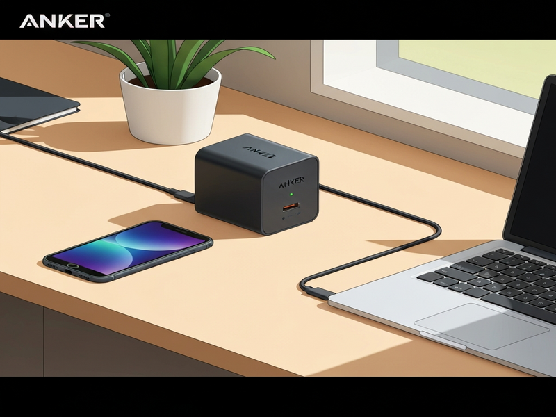 Anker Nano 30W charger illustration