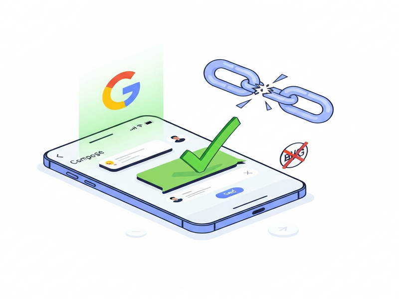Google Messages update illustration