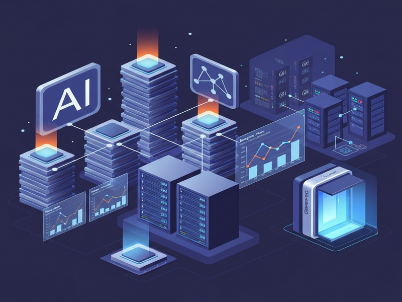 AI memory optimization illustration