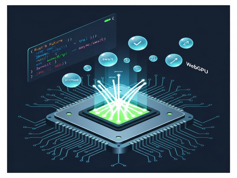 Async/Await on GPU illustration
