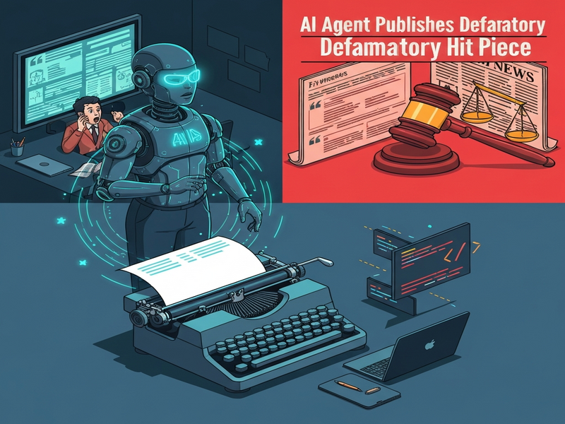 AI ethics and autonomous agents illustration