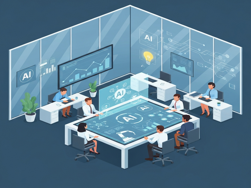 AI Productivity Paradox illustration