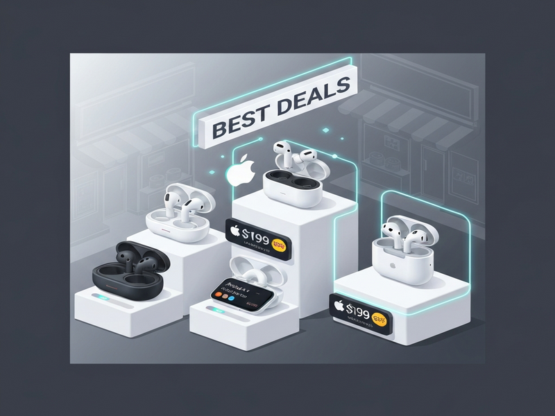 Illustration of Apple AirPods deals overview