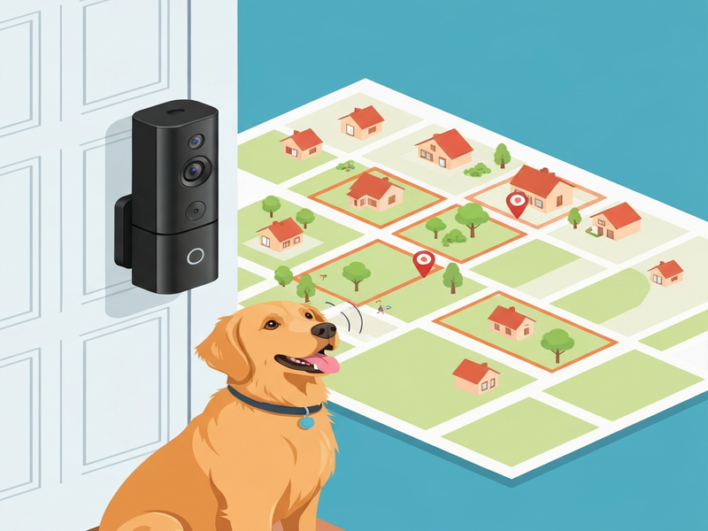 Ring Search Party smart home illustration