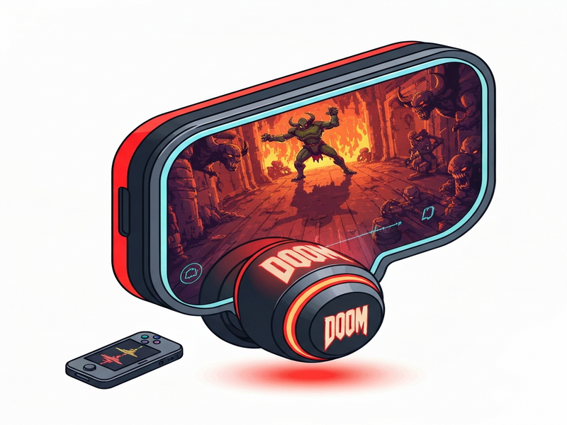 Doom earbud gaming prototype