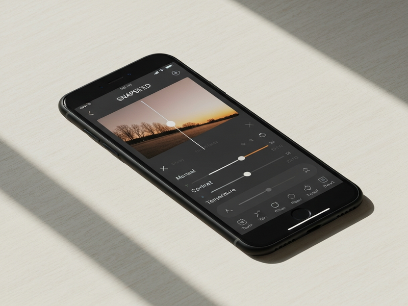 Snapseed iOS camera update