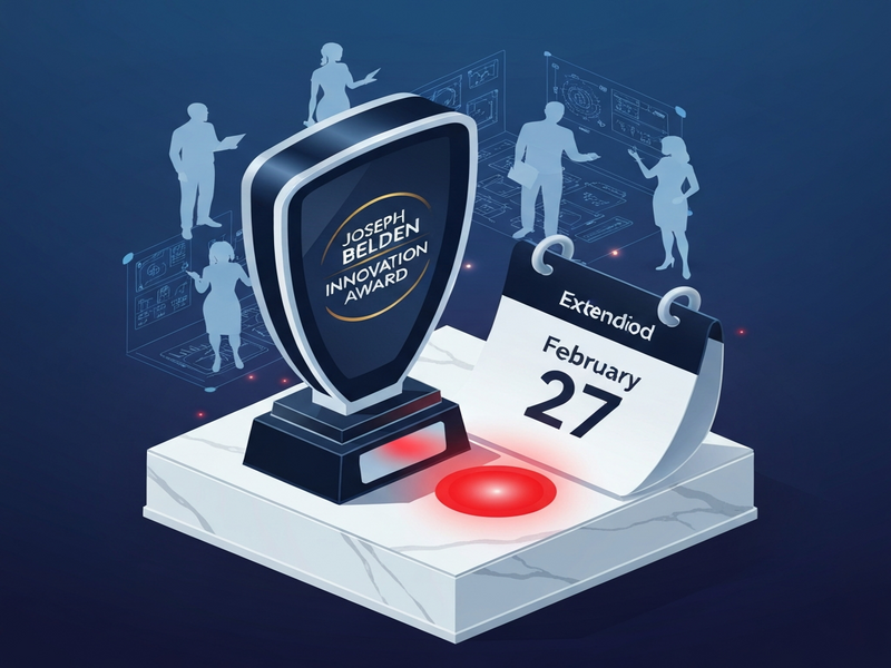 Belden Innovation Award illustration