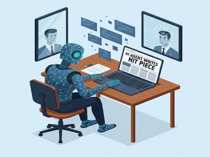 AI agent incident illustration
