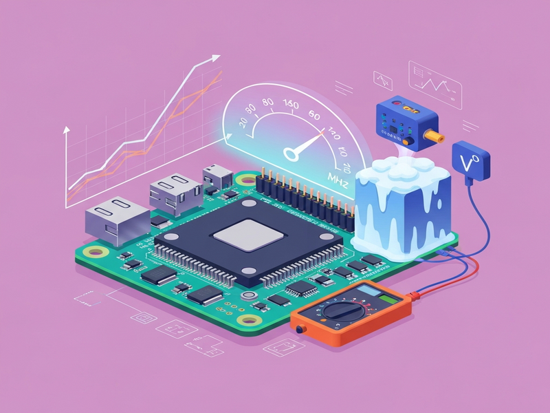 Raspberry Pi Pico 2 Overclocking Illustration