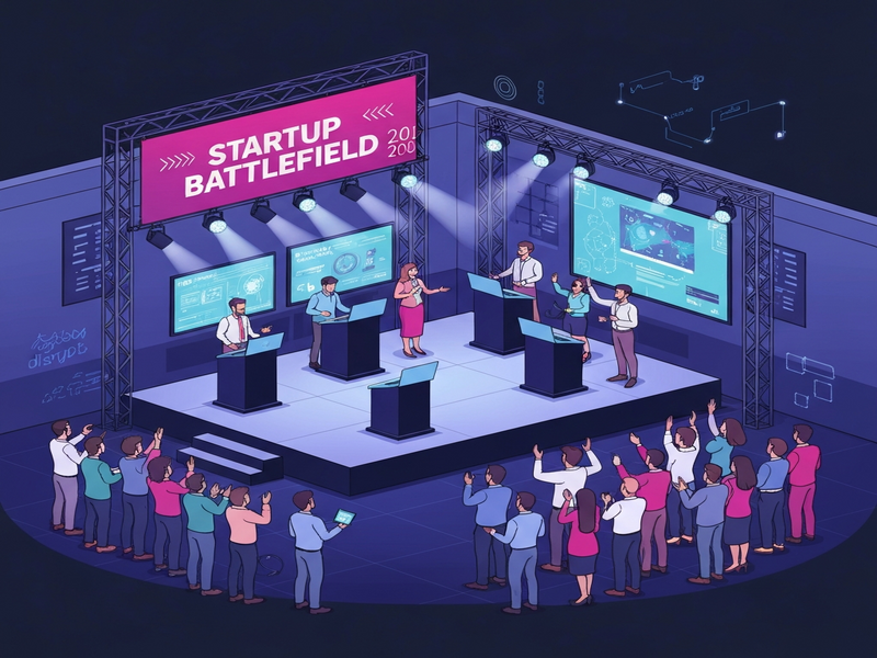 Startup Battlefield 200 illustration