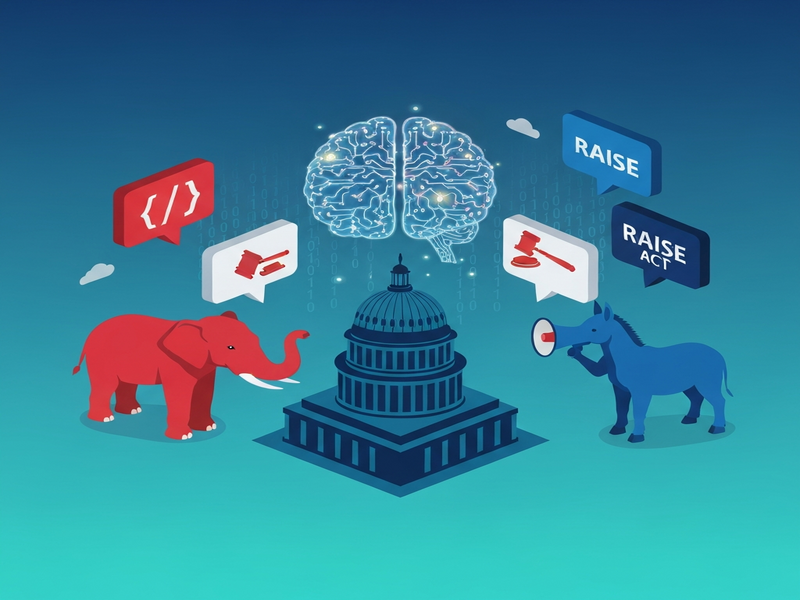 AI policy debate featuring Anthropic, the RAISE Act, and competing AI super PACs