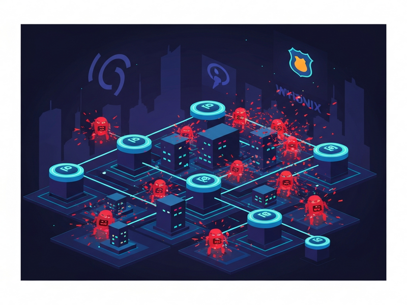 Kimwolf botnet Sybil attack illustration
