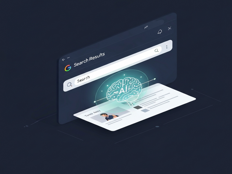 Google AI Overview hide trick illustration