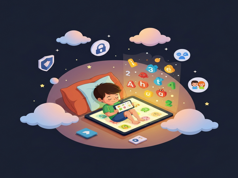 Lyra Kids AI storytelling illustration