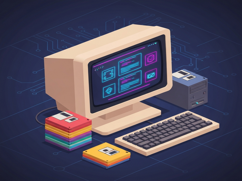 Floppinux 2025 visual representation