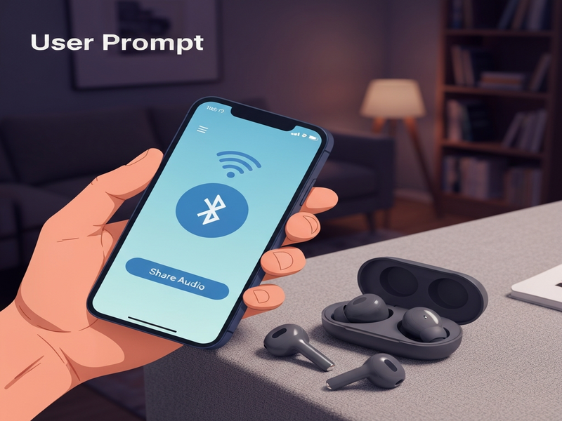 AI‑enhanced audio sharing on Android
