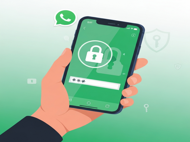 Illustration of WhatsApp security update