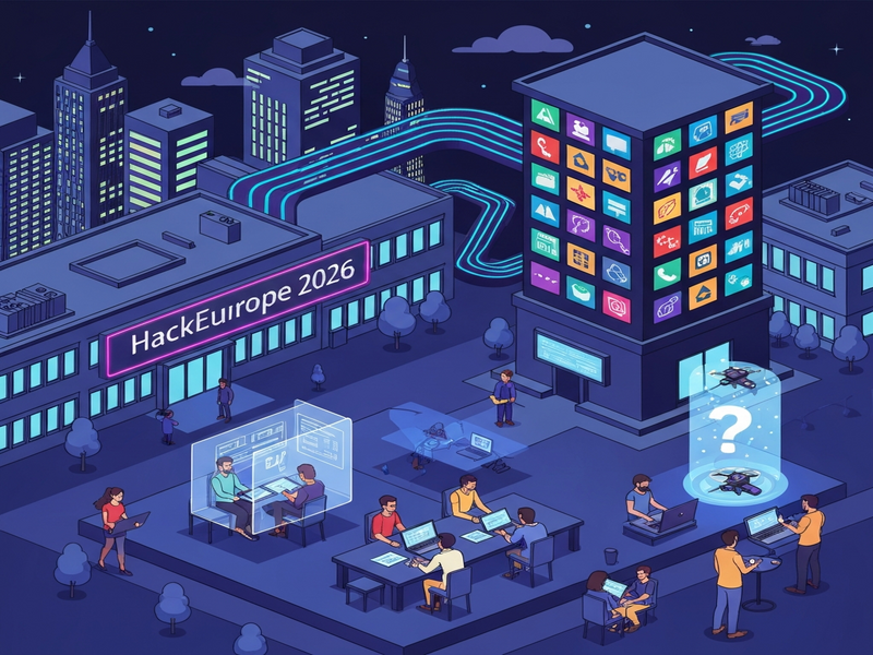 HackEurope 2026 recap illustration