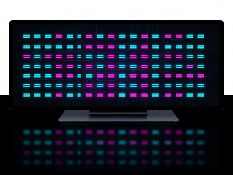 Illustration of equal signs