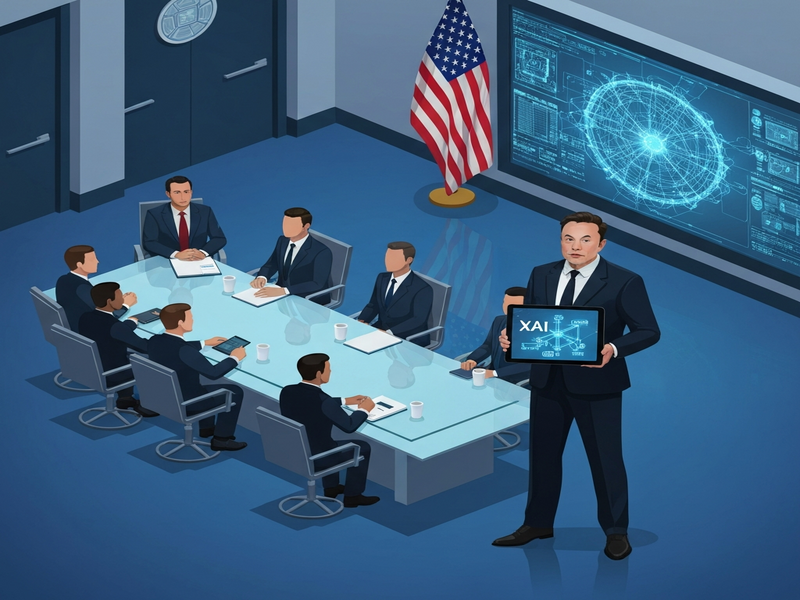 DoD AI contract with XAI and Grok