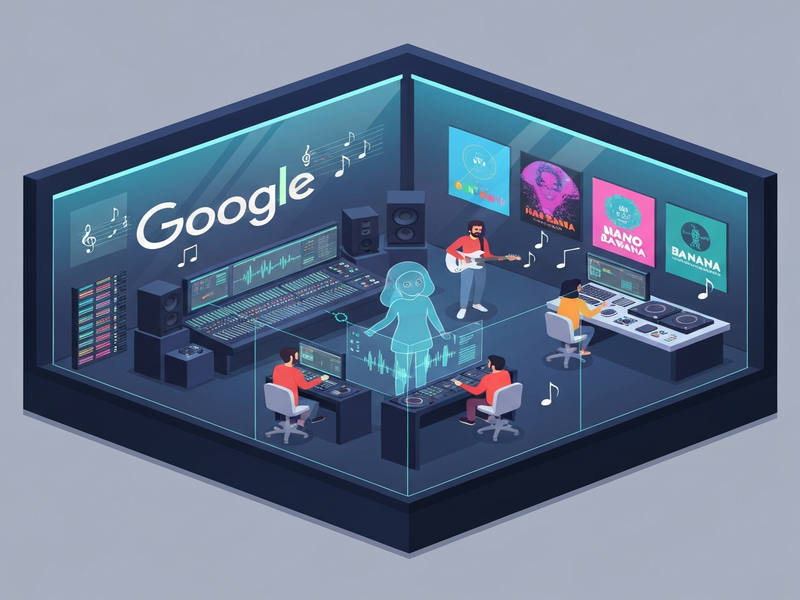 Google Producer AI partnership illustration