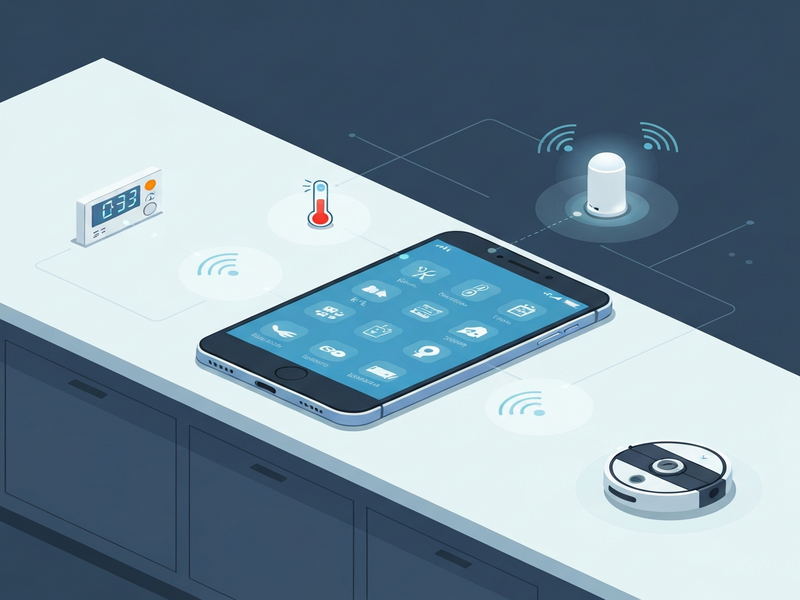 Phone sensors powering smart home DIY