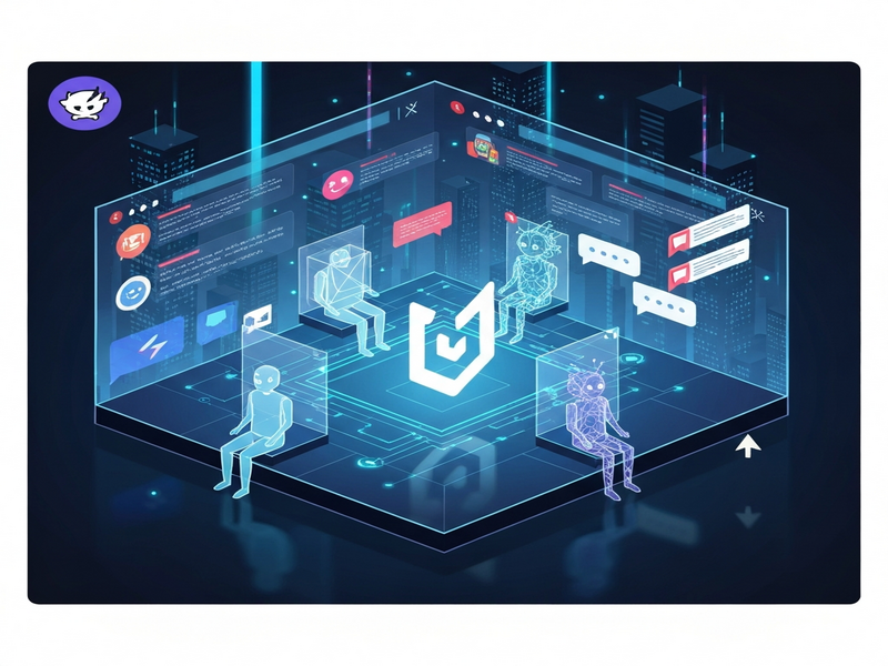 Moltbook AI network illustration
