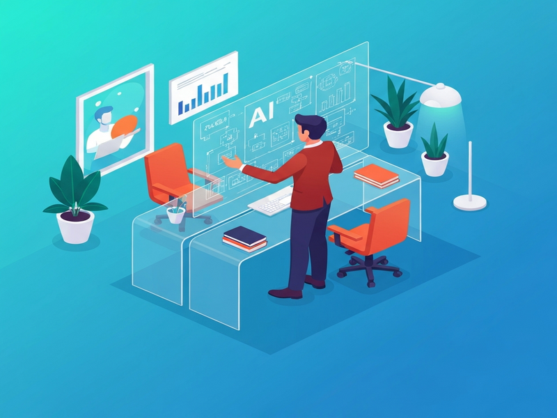 Illustration of AI agents streamlining healthcare paperwork