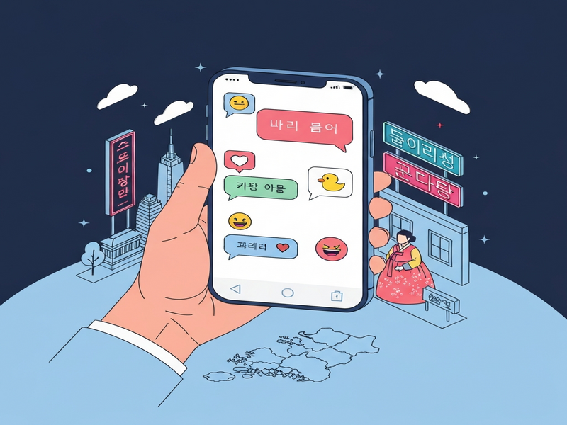 KakaoTalk ↔ Matrix bridge illustration