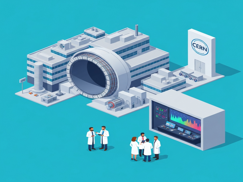 CERN first website illustration