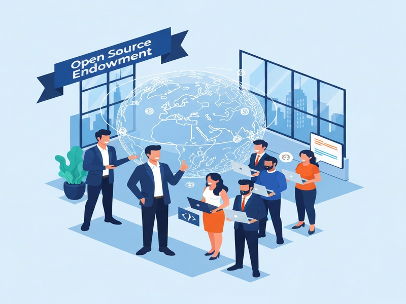 Open Source Endowment concept illustration