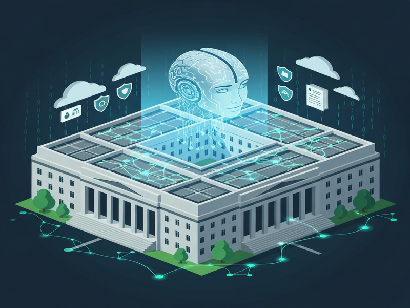 AI conflict illustration