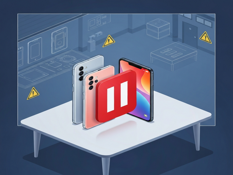 Samsung Galaxy pause illustration