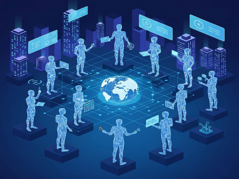 Werld AI ecosystem illustration