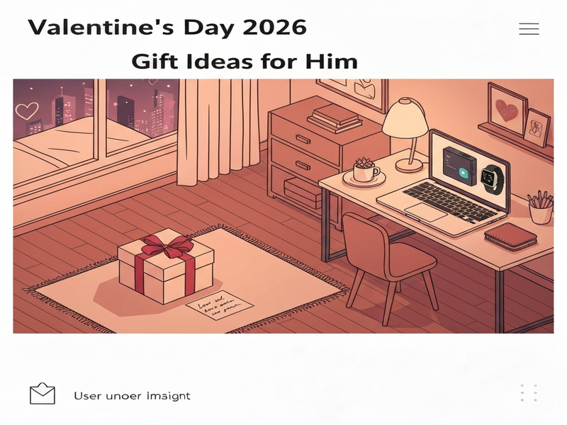 Valentine's Day 2026 gift guide illustration