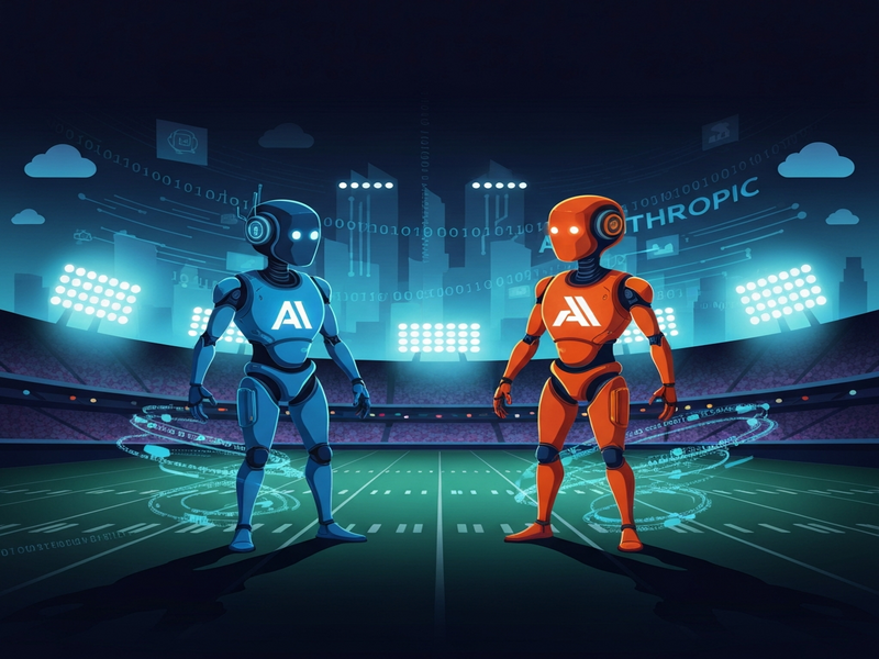 AI competition graphic