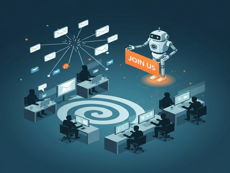 Debian developer drift illustration