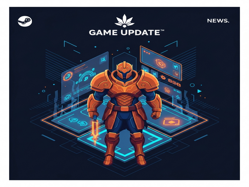 Steam update UI with new performance metrics and Winter Forge event banner