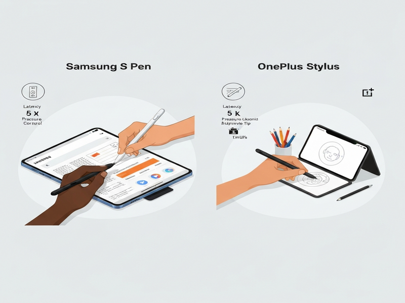 Samsung S Pen vs OnePlus Stylus comparison