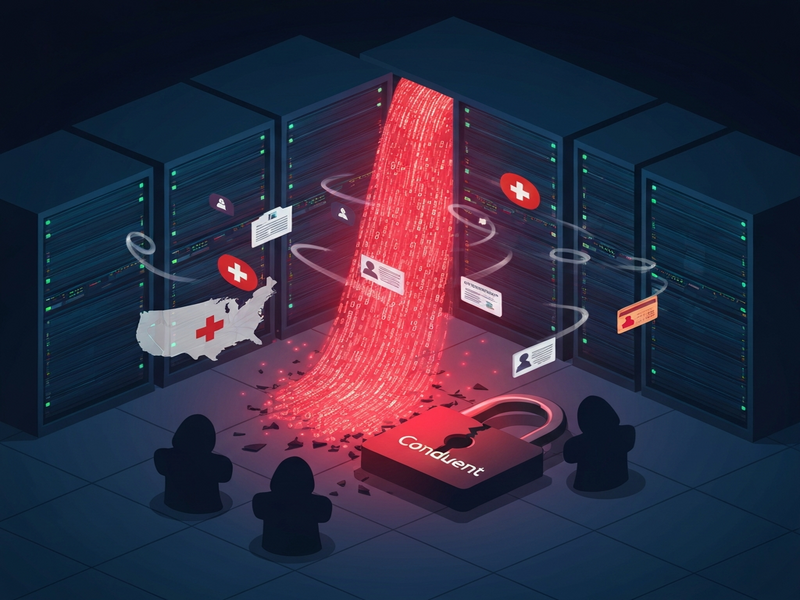 Conduent data breach illustration