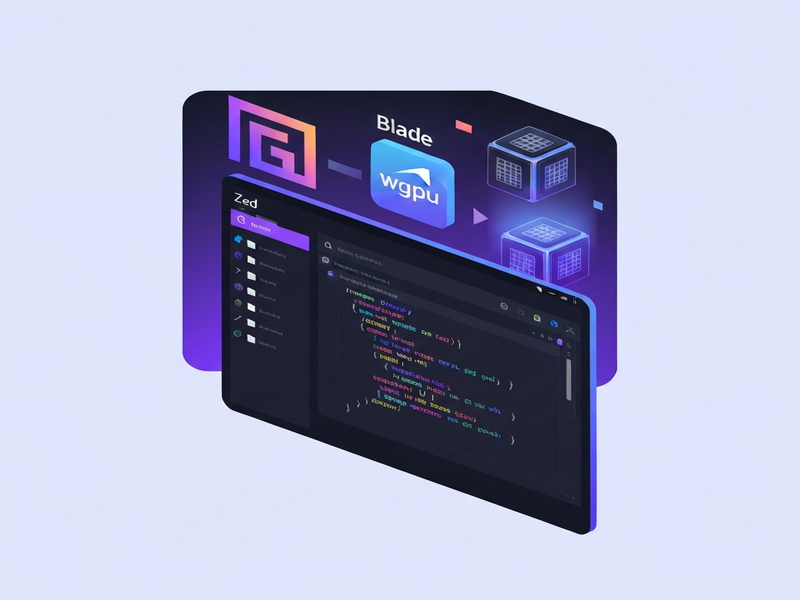 Zed editor wgpu rendering