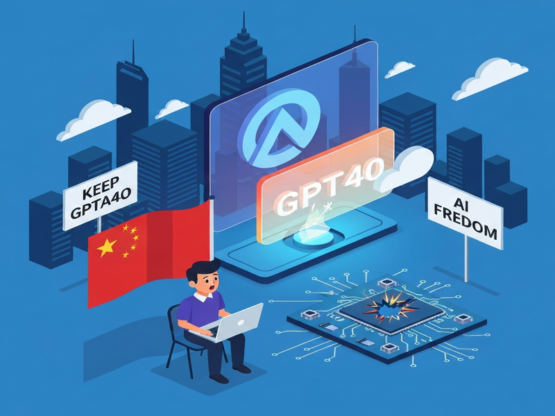 OpenAI GPT-4o removal illustration